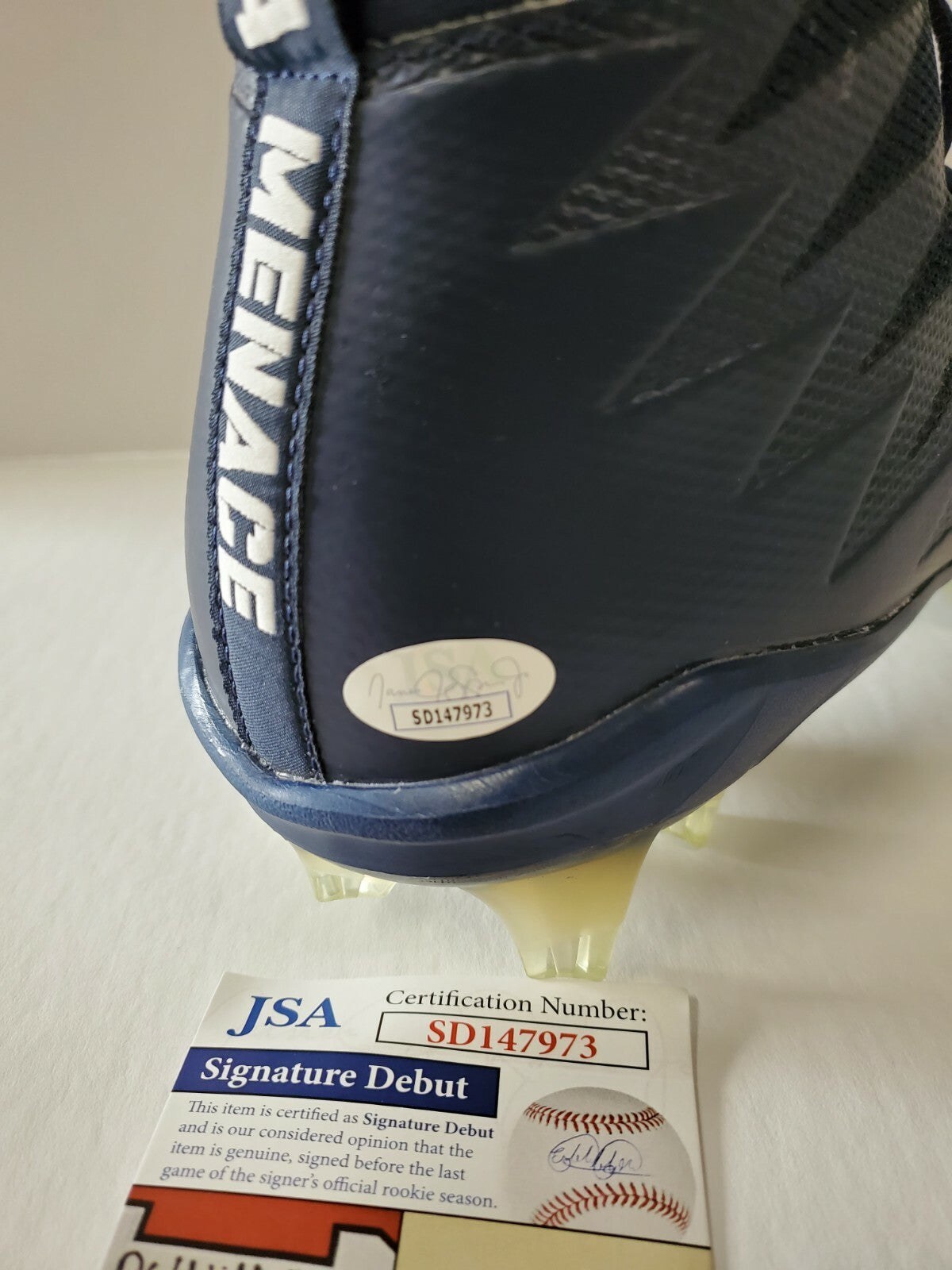 Odafe Jayson Oweh Autographed Signed Cleat Jsa Coa