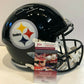 Devin Bush Signed Pittsburgh Steelers Full Size Speed Replica Helmet Jsa Coa