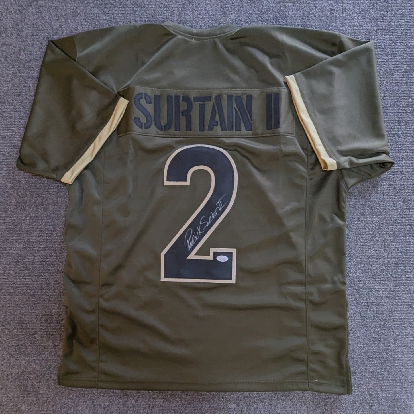 Denver Broncos Patrick Surtain Ii Autographed Signed Jersey Jsa  Coa