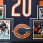 Framed Chicago Bears Mark Carrier Autographed Signed Jersey Beckett Coa