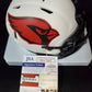 Arizona Cardinals Rondale Moore Autographed Lunar Mini Helmet Jsa Coa