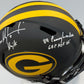 Green Bay Packers Don Majkowski Signed Full Size Eclipse Rep Helmet Jsa Coa
