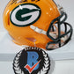 Jordy Nelson Autographed Signed Green Bay Packers Speed Mini Helmet Bas Holo