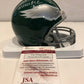 Vince Papale Autographed Signed Inscribe Philadelphia Eagles Mini Helmet Jsa Coa