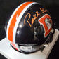 Denver Broncos Patrick Surtain Ii Signed Navy Throwback Mini Helmet Jsa Coa