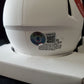 Washington Football Team Dyami Brown Autographed Lunar Mini Helmet Beckett Holo