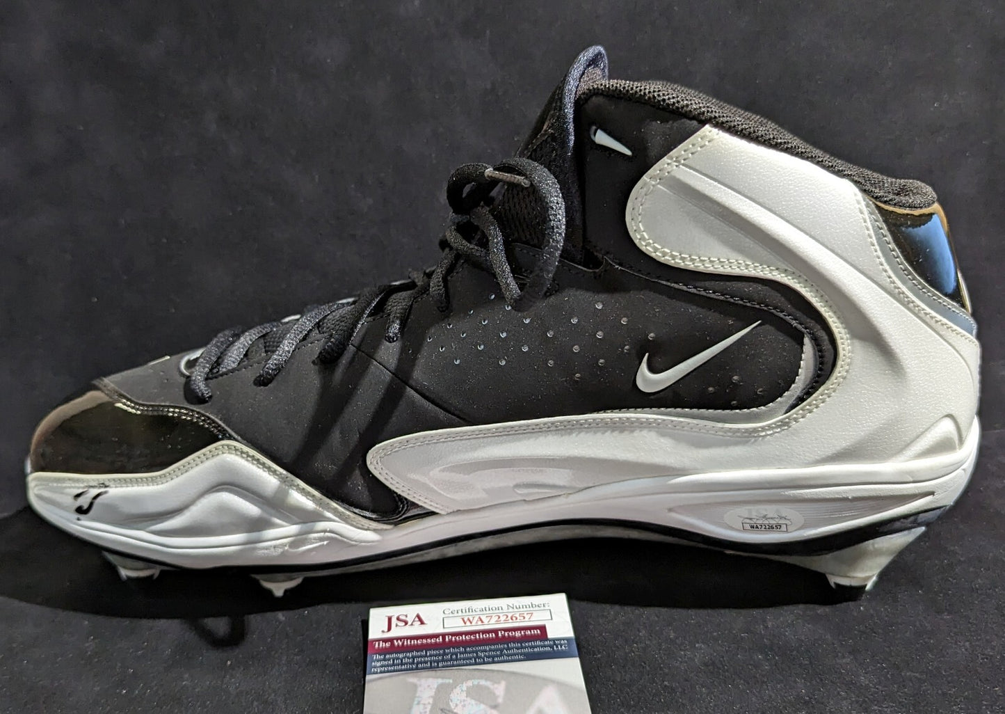 Philadelphia Eagles Jordan Davis Autographed Signed Cleat Jsa Coa
