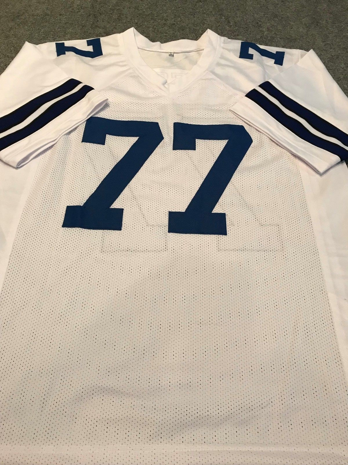 Jim Jeffcoat Autographed Signed Inscribed Dallas Cowboys Jersey Jsa  Coa