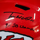 Kansas City Chiefs Trent Mcduffie Autographed Replica Full Size Helmet Bas Coa