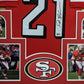Framed San Francisco 49Ers Deion Sanders Autographed Signed Jersey Beckett Holo