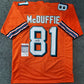 Miami Dolphins Oj Mcduffie Autographed Signed Jersey Jsa  Coa