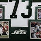 Framed New York Jets Joe Klecko Autographed Signed Jersey Jsa Coa