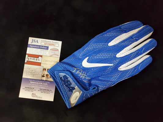 Israel Izzy Abanikanda Autographed Signed Glove