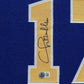 Framed Golden State Warriors Chris Mullin Autographed Signed Jersey Bas Coa