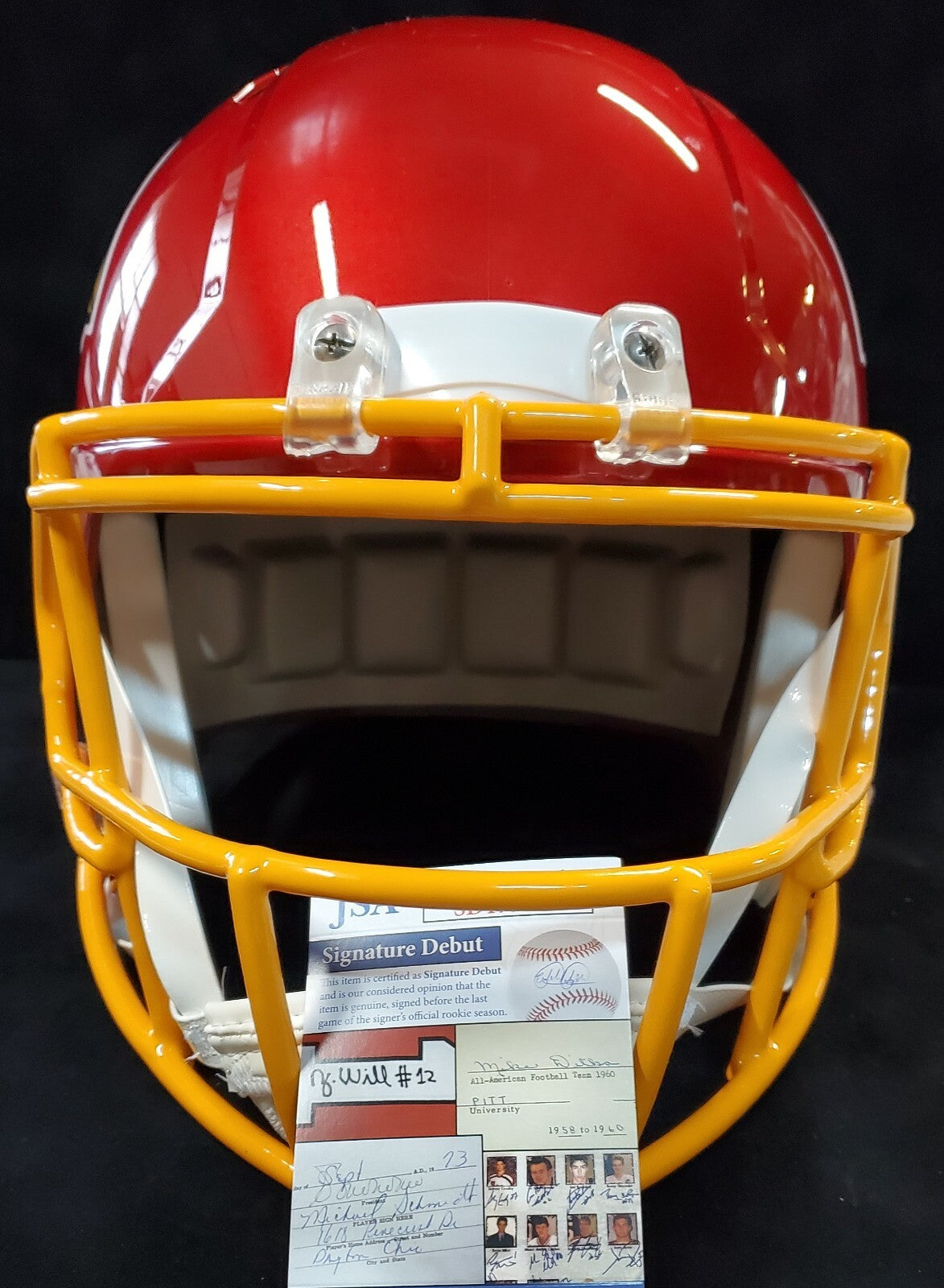 Arizona Cardinals Rondale Moore Full Size Flash Replica Helmet Jsa Coa