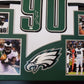 Framed Philadelphia Eagles Jordan Davis Autographed Signed Jersey Jsa Coa