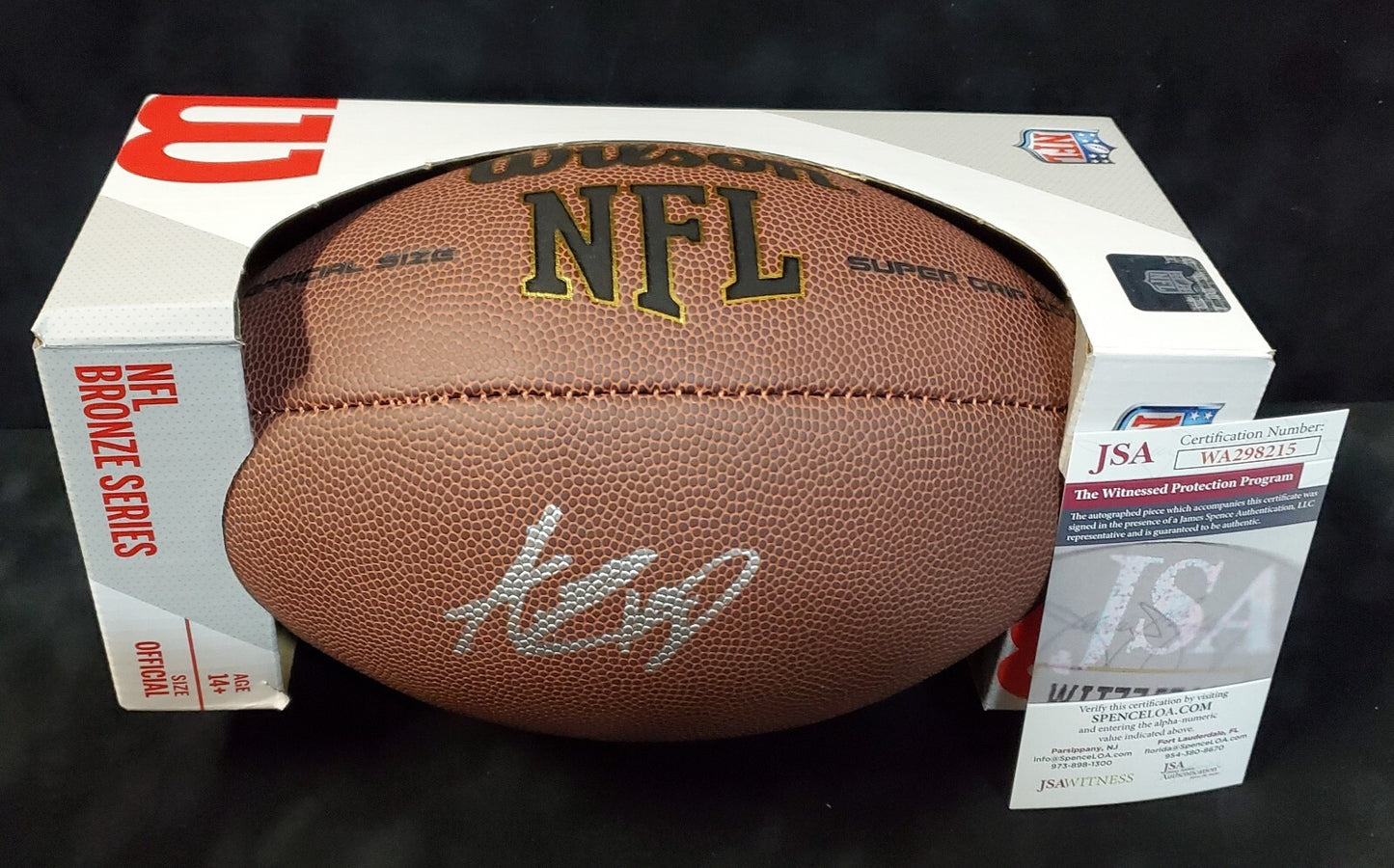 Green Bay Packers Amari Rodgers Autographed Signed Football Jsa Coa