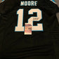 Carolina Panthers Dj Moore Autographed Signed Jersey Jsa  Coa