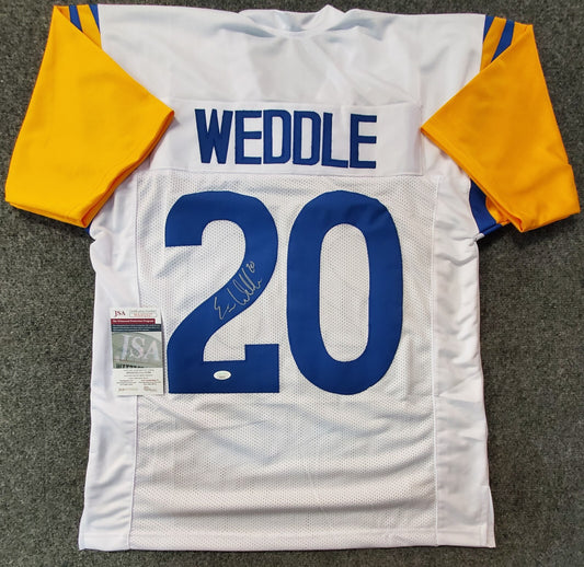 Los Angeles Rams Eric Weddle Autographed Signed Jersey Jsa Coa