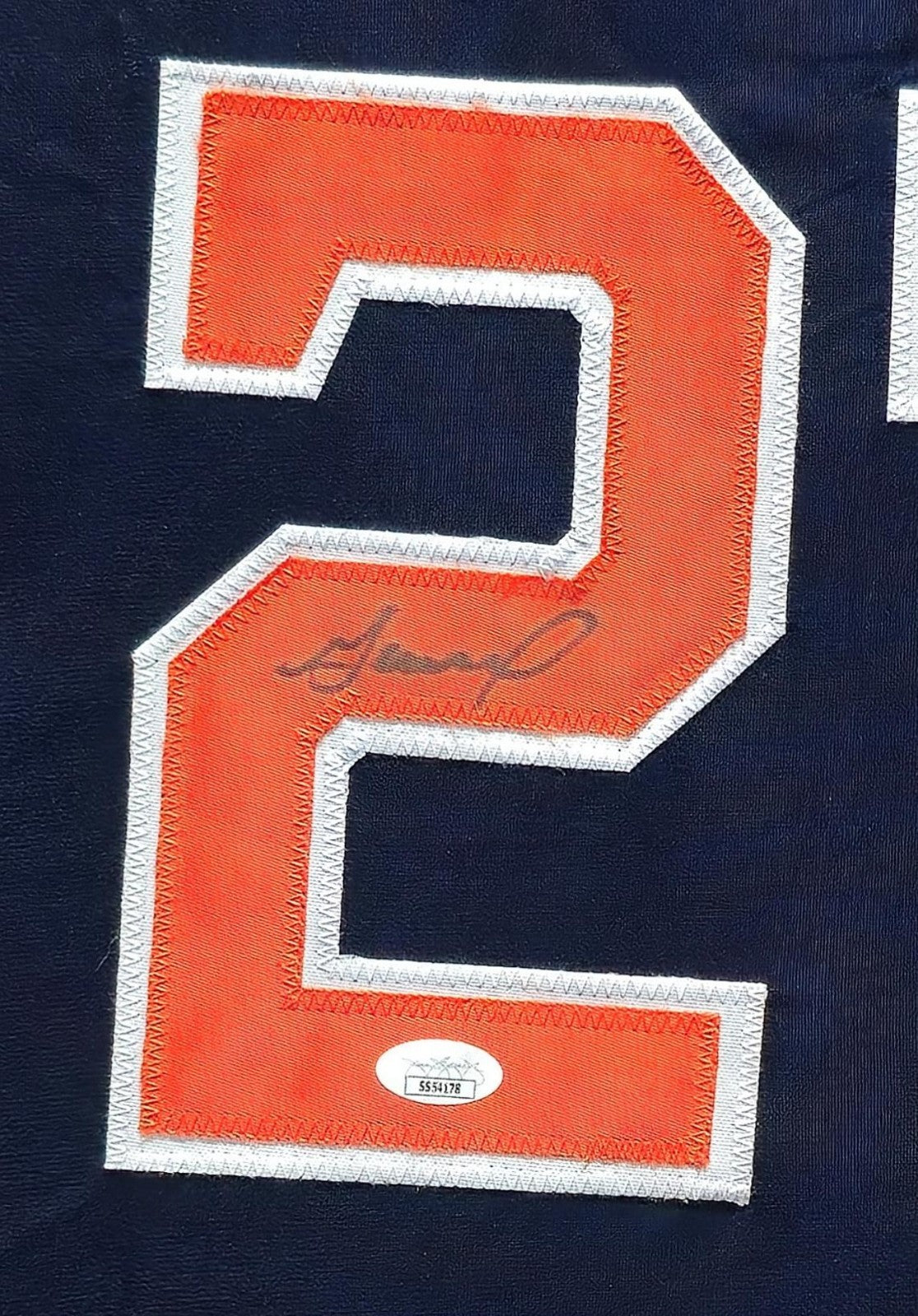 Framed Houston Astros Jose Altuve Autographed Signed Jersey Jsa Coa