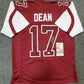 Horn Lake Eagles Nakobe Dean Autographed Signed Jersey Jsa Coa