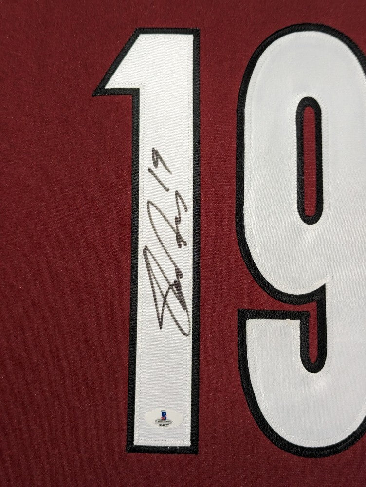 Framed Phoenix Coyotes Shane Doan Autographed Signed Jersey Beckett Coa