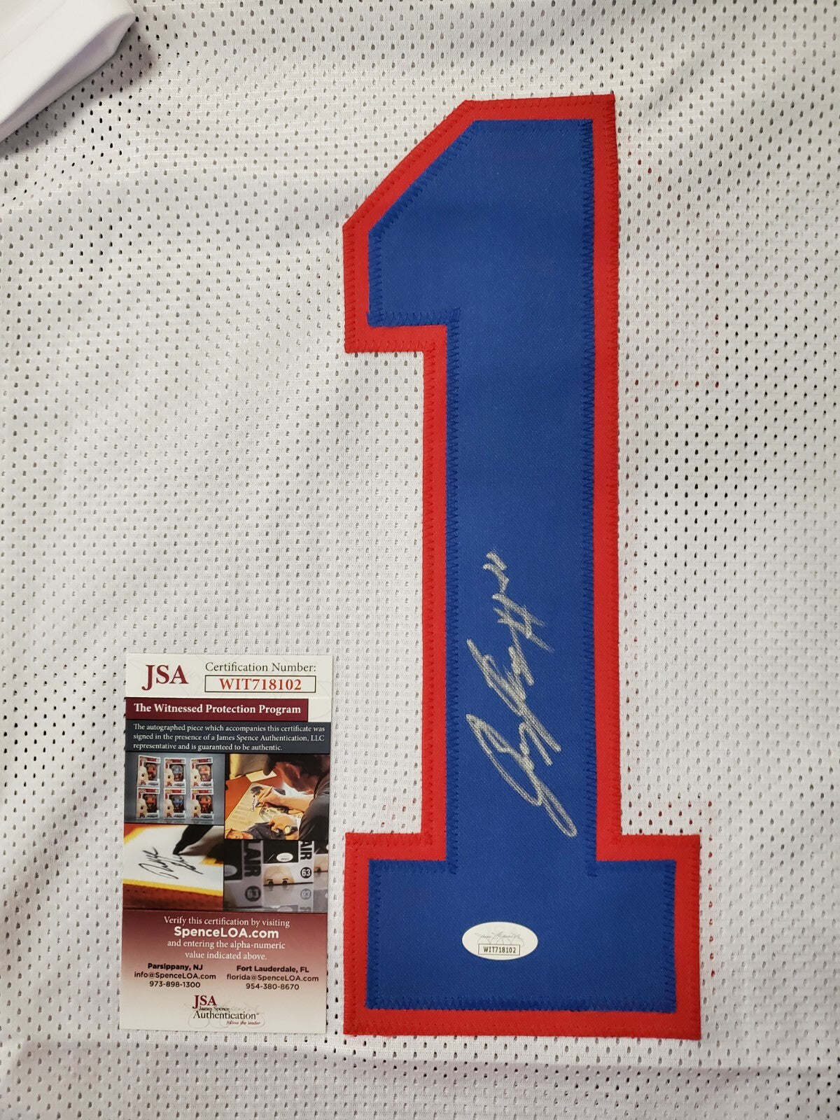 Louisiana Tech Bulldogs L'jarius Sneed Autographed Signed Jersey Jsa Coa
