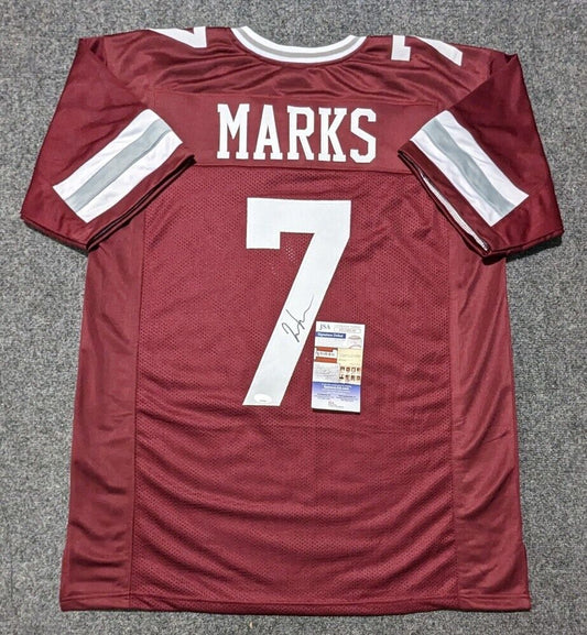 MVP Authentics Mississippi State Bulldogs Jo'quavious Marks Autographed Signed Jersey Jsa Coa 108 sports jersey framing , jersey framing