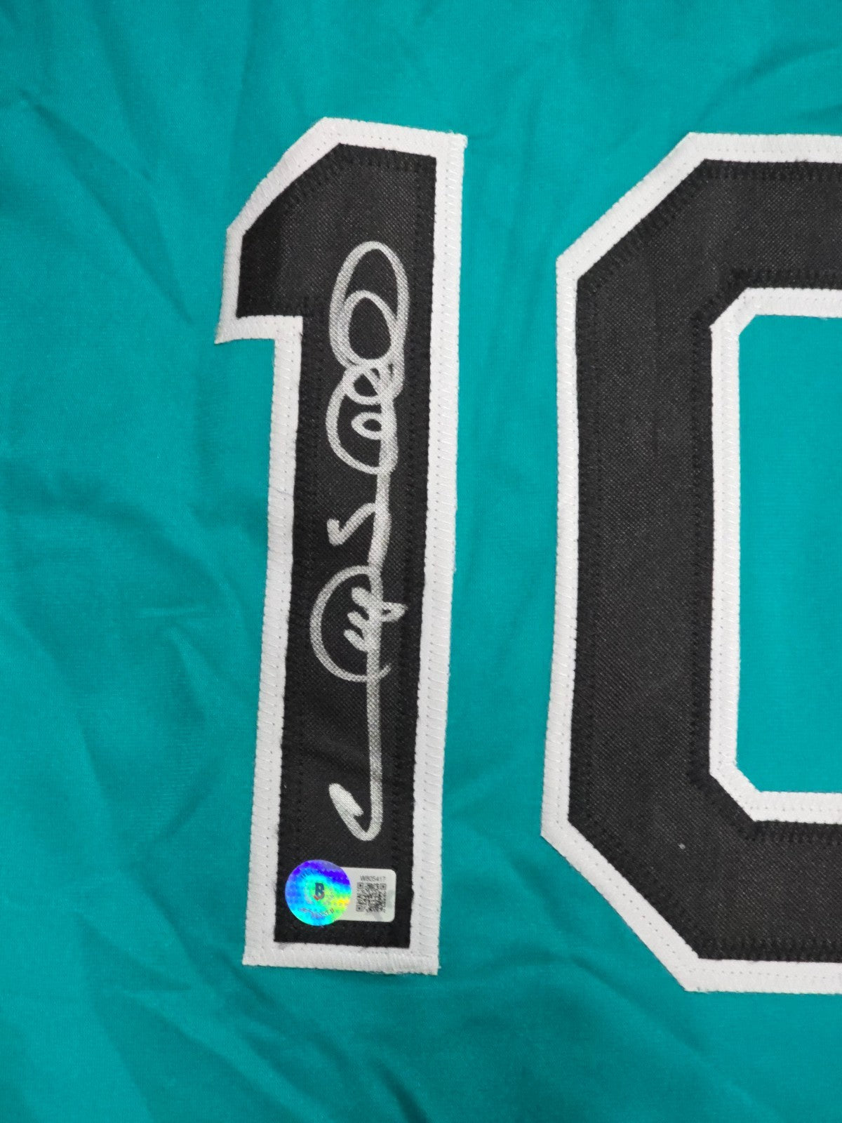 Florida Marlins Gary Sheffield Signed Custom Jersey Beckett Holo