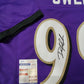 Baltimore Ravens Odafe Jayson Oweh Autographed Signed Jersey Jsa Coa