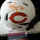 Chicago Bears Bobby Engram Signed Lunar Mini Helmet Jsa Coa