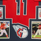 Framed Cleveland Guardians Jose Ramirez Autographed Signed Jersey Beckett Holo