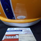 Pitt Panthers Izzy Abanikanda Signed 3X Inscribed Full Size Replica Helmet Jsa