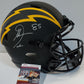 San Diego Chargers Antonio Gates Signed Full Size Eclipse Rep Helmet Jsa Coa