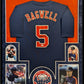 Suede Framed Houston Astros Jeff Bagwell Autographed Signed Jersey Jsa Coa