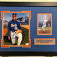 Framed Signed N.Y. Mets Dwight Gooden 8X10 Photo Collage Jsa Coa