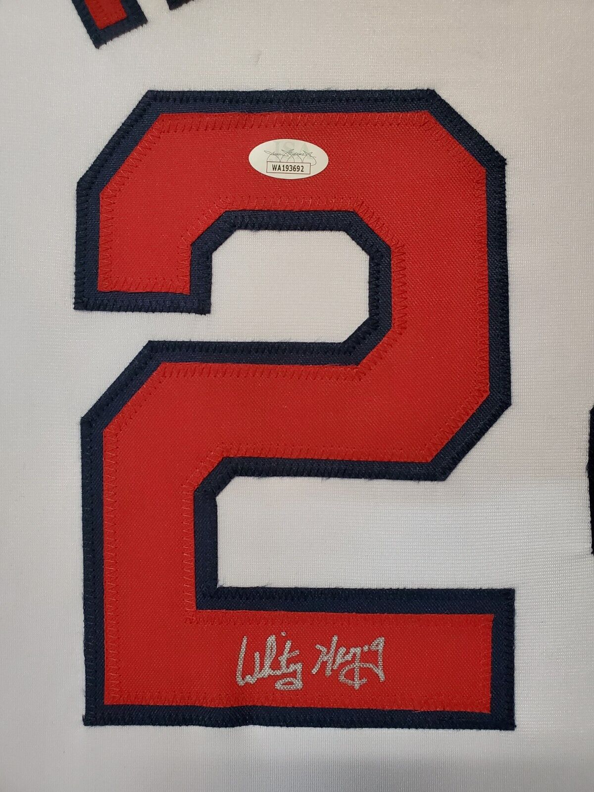 MVP Authentics Framed St Louis Cardinals Whitey Herzog Autographed Signed  Jersey Jsa Coa 495 sports jersey framing , jersey framing