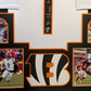 MVP Authentics Framed Cincinnati Bengals Jamarr Chase Autographed Jersey Beckett Holo 675 sports jersey framing , jersey framing