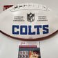 Nyheim Hines Autographed Signed Inscribed Logo Football Jsa Coa