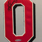 Suede Framed Cincinnati Reds Ken Griffey Jr Autographed Jersey Upper Deck Coa