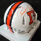 Denver Broncos Patrick Surtain Ii Signed White Throwback Mini Helmet Jsa Coa