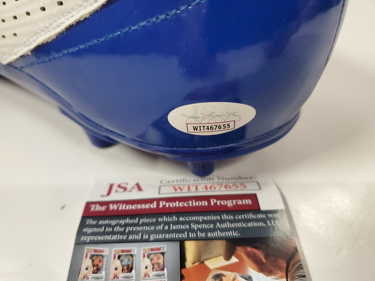 Henry Ellard Autographed Signed Cleat Jsa Coa