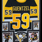 Framed Pittsburgh Penguins Jake Guentzel Autographed Signed Jersey Psa Coa