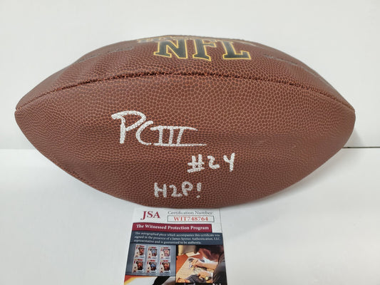 Pitt Panthers Phil Campbell Iii Signed Inscribed H2p! Football Jsa Coa