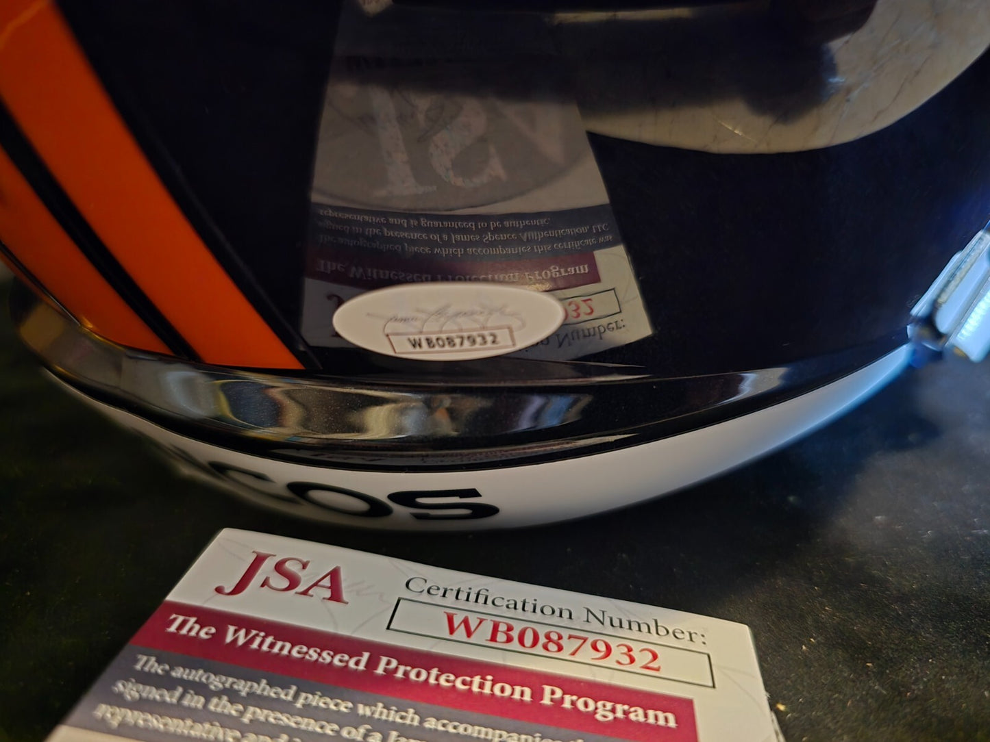 Denver Broncos Pat Surtain Ii Signed Insc Speed Replica Full Size Helmet Jsa