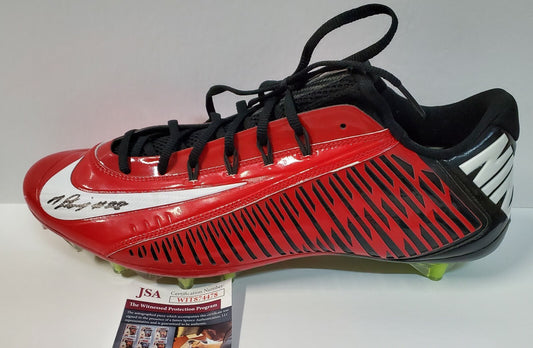 Mike Davis Autographed Signed Cleat Jsa Coa