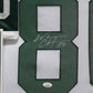 Framed New York Jets Wayne Chrebet Autographed Signed Jersey Jsa Coa