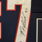Framed New England Patriots Rob Gronkowski Autographed Signed Jersey Psa/Dna Coa