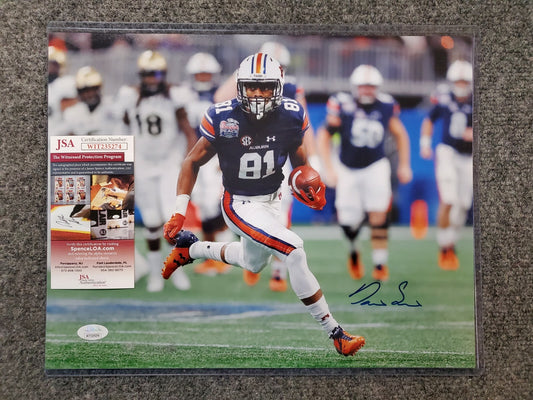 Darius Slayton Autographed Signed Auburn Tigers 11X14 Photo Jsa  Coa