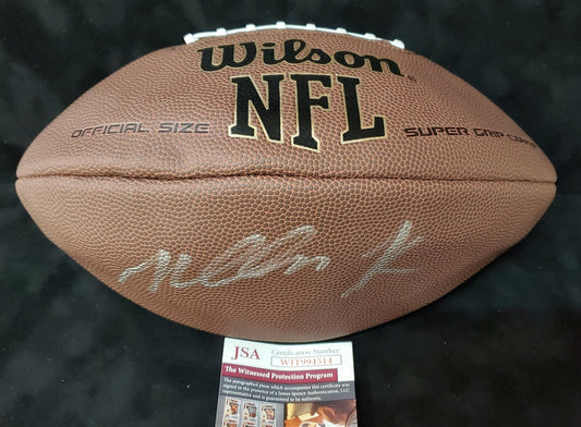 Las Vegas Raiders Malcolm Koonce Autographed Signed Football Jsa Coa